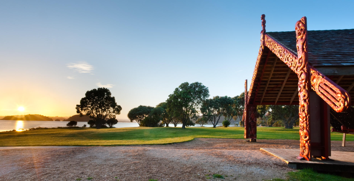 Waitangi Treaty Grounds, Bay of Islands, Northland, New Zealand